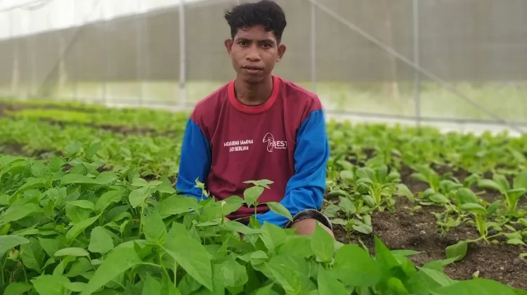 Kaleb Naitboho, Petani Difabel yang Memberi Inspirasi