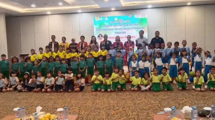 Lomba Senam Anak Indonesia Disdikbud Kota Kupang Tuai Apresiasi