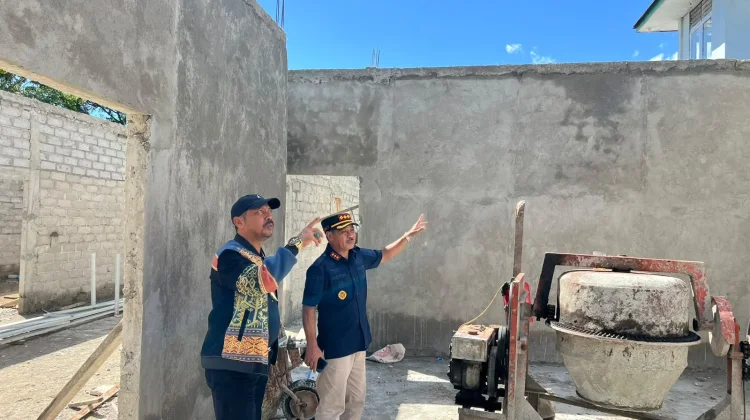 Ditjenpas NTT Tinjau Pembangunan Dapur MBG di Lapas Kelas IIA Waingapu