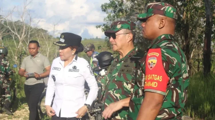 Pangdam Udayana Tinjau Progres TMMD Ke-128 Sumba Barat