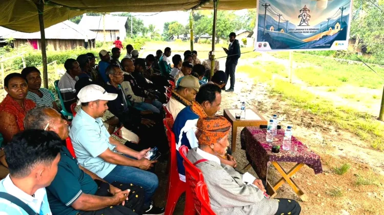 Program Lisdes, PLN Terangi Dua Desa di Kabupaten Ngada