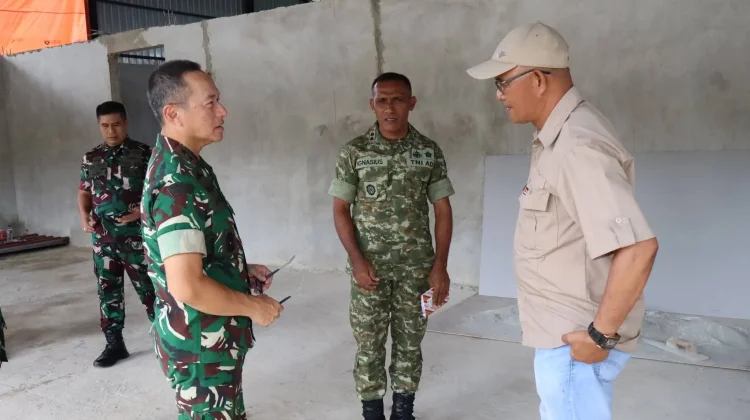 Pangdam Udayana Tinjau KDKMP Umbu Mamijuk Bersama Wapang TNI dan Dandim Kodim Sumb