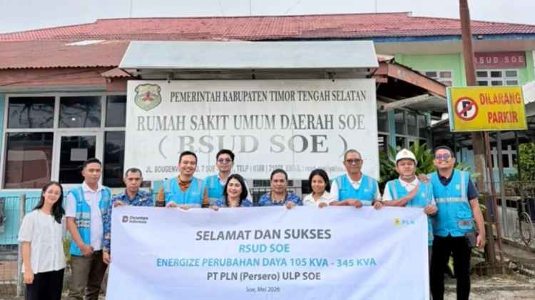 PLN Naikkan Kapasitas Listrik di RSUD So'e hingga 345 kVA
