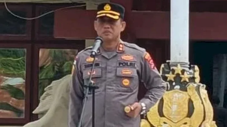 Kapolres Sumba Timur Tekankan Profesionalisme dan Kepekaan Situasi Kamtibmas