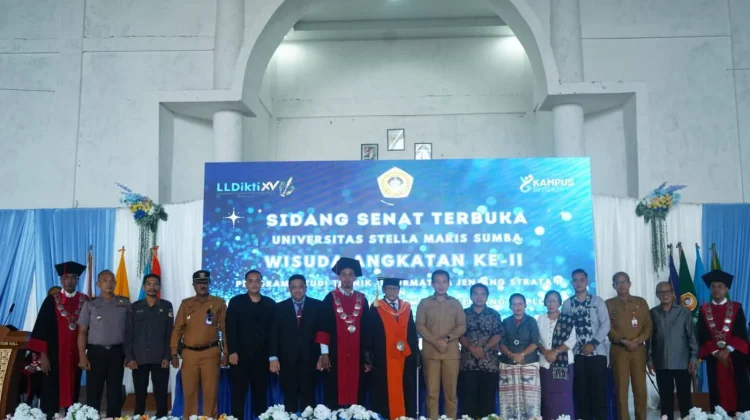 Wakil Bupati SBD Dorong Lulusan Unmaris Sumba  Untuk Bersaing Dipasar Industri