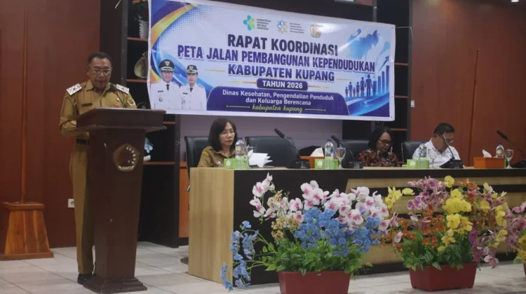 Pemkab Kupang Perkuat Arah Pembangunan Kependudukan