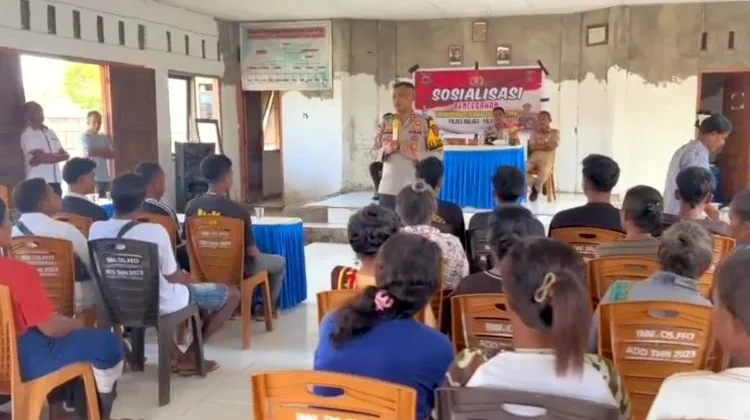Cegah TPPO Kapolres Malaka Edukasi Pentingnya Jalur Resmi bagi Calon PMI