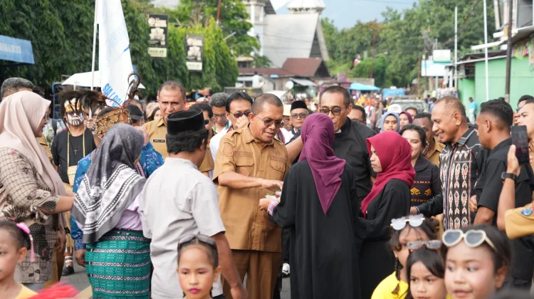 Ciptakan Solidaritas, Gubernur NTT Apresiasi Perayaan HUT ke-76 PGI di Alor