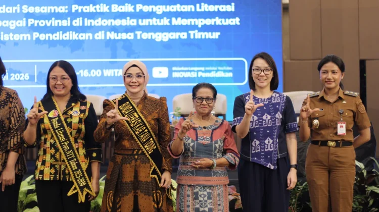 Semangat Hari Buku Nasional, Bunda Literasi NTT Ajak Bangun Budaya Membaca