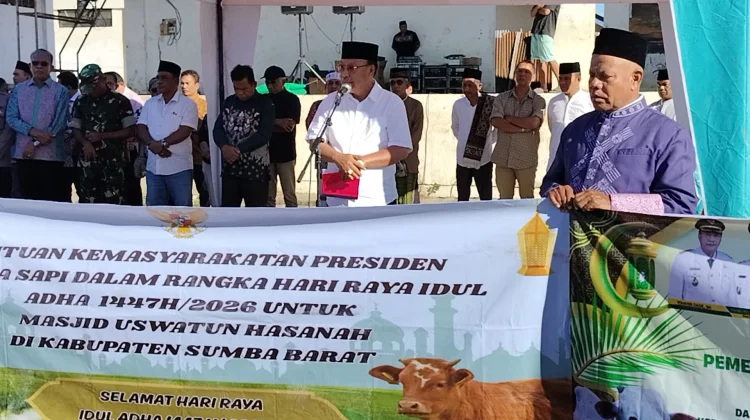 Iduladha Sumba Barat Junjung Tinggi Nilai Kebersamaan Umat