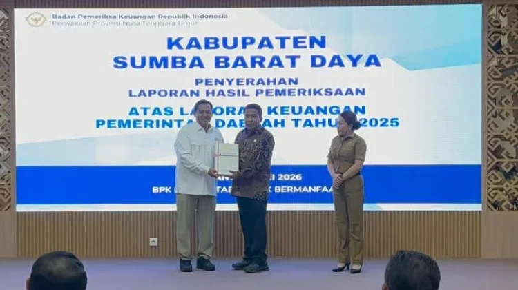 Bupati Ratu Ngadu Terima Penghargaan Opini WTP BPK