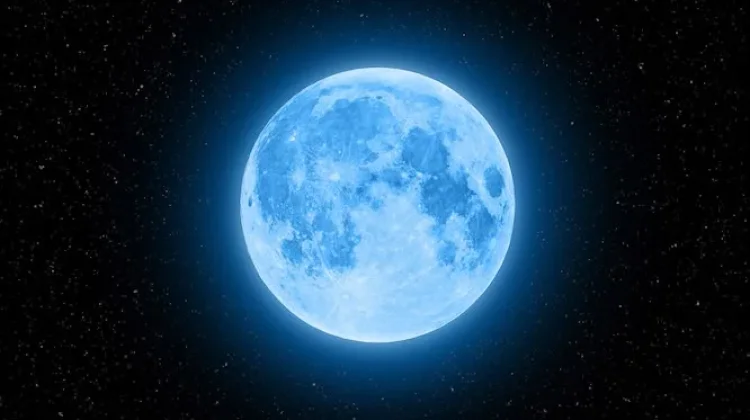 Fenomena Langka “Blue Micromoon” Hiasi Langit Akhir Mei