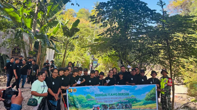 BBWS NT II dan Pemkot Kupang Kolaborasi Jaga Kebersihan Sungai