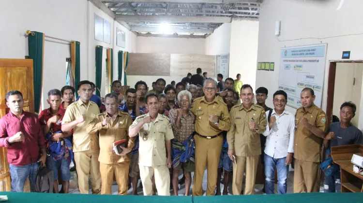 Wabup Sumba Barat Mendukung Pemekaran Desa Wola Mangutana