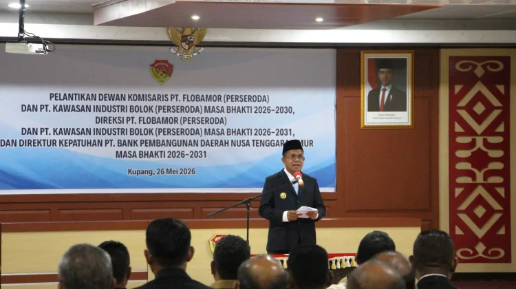 Gubernur Melki Sebut Pengurus BUMD Harus Jadi Motor Ekonomi NTT
