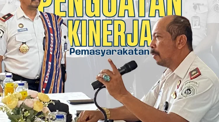 Penguatan Kinerja Pegawai Pemasyarakatan Kelas IIB Waikabubak