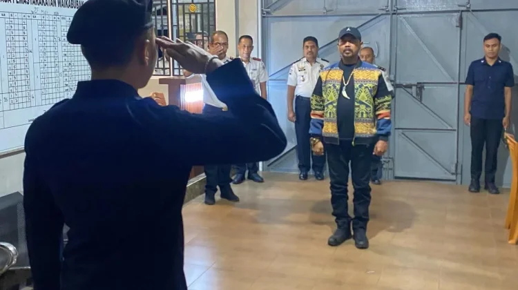 Kakanwil Ditjenpas NTT Tinjau Blok Hunian Waikabubak