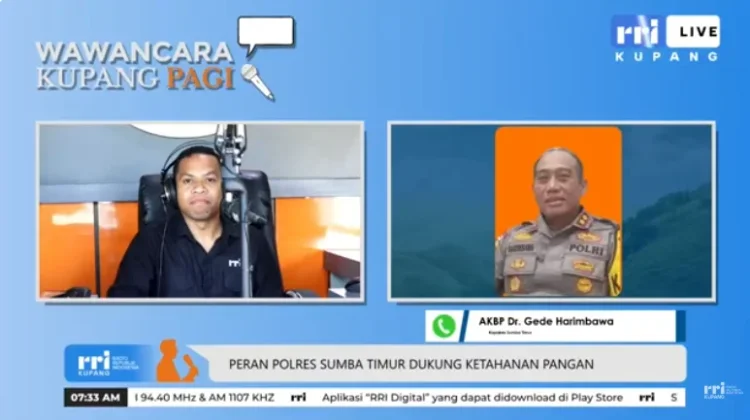Polres Sumba Timur Intensif Dampingi Petani dan Peternak