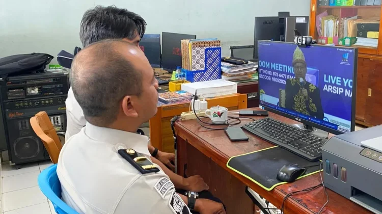 Puncak Peringatan Hari Kearsipan Nasional ke-55 Tahun 2026 Lapas Waikabubak