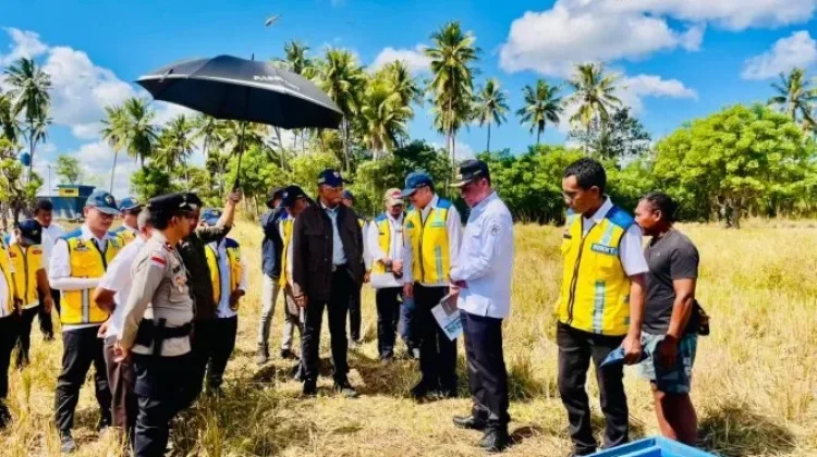 Menteri Pekerjaan Umum Tinjau Infrastruktur di Rote