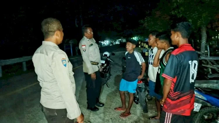 Patroli Malam Jamin Kenyamanan Pengguna Jalan