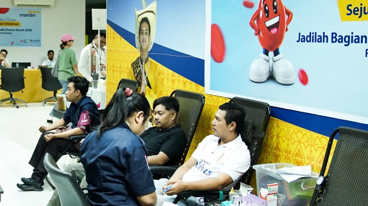 Bank Mandiri Gerakkan 4.850 Pahlawan Kemanusiaan