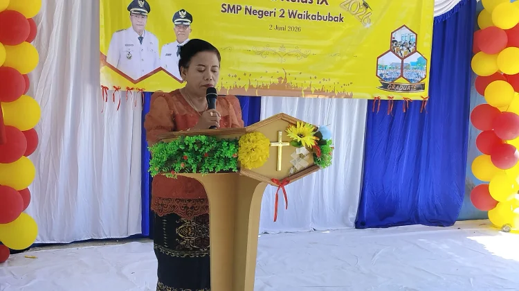 SMP Negeri 2 Waikabubak Raih Kelulusan Seratus Persen
