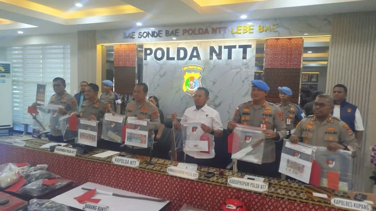Polres Kupang Paling Banyak Ungkap Kasus Kejahatan Konvensional di NTT