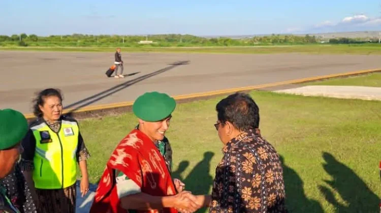 Bupati Sambut Dandim Baru, Perkuat Sinergi Pembangunan Sumba Timur