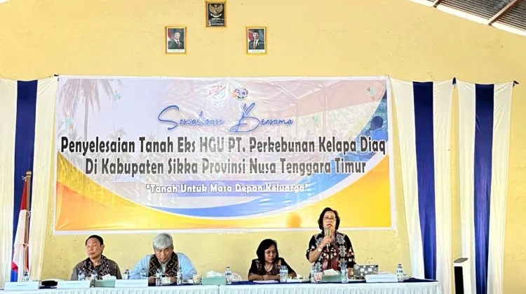 Pemerintah dan Warga Sikka Bangun Dialog Terbuka Soal Tanah Eks HGU PT Krisrama