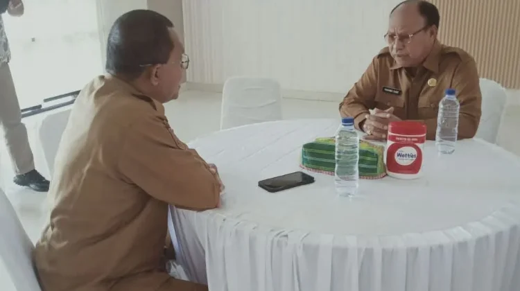 Bupati Sumba Barat Bahas Musda KONI Bersama Gubernur