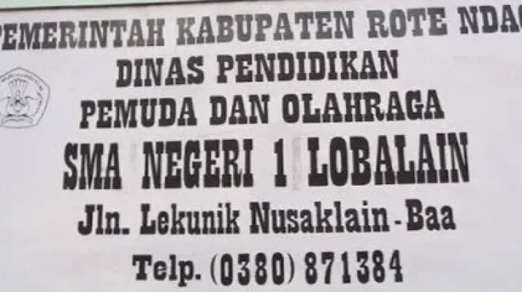 SMA Negeri 1 Lobalain Siapkan SPMB Secara Daring