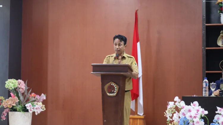 Sekda Kupang Buka Workshop Sistem Peringatan Dini Berbasis Rumah Ibadah