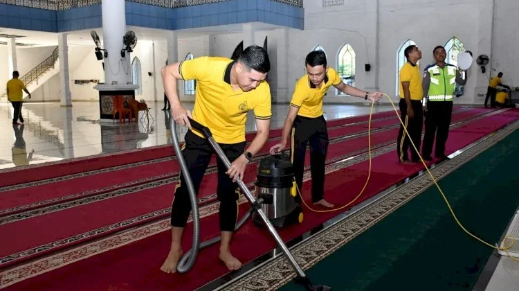 Menjelang Hari Bhayangkara ke-80 Gelar Bhakti Religi di Masjid dan Gereja