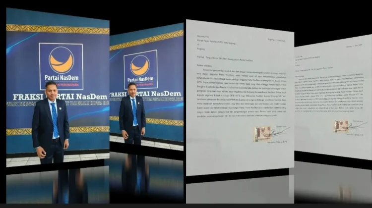 Yuvensius Tukung Resmi Tinggalkan NasDem