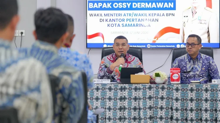 Wamen Ossy di Samarinda: ATR/BPN Harus Jadi Solusi Pembangunan Kaltim dan IKN