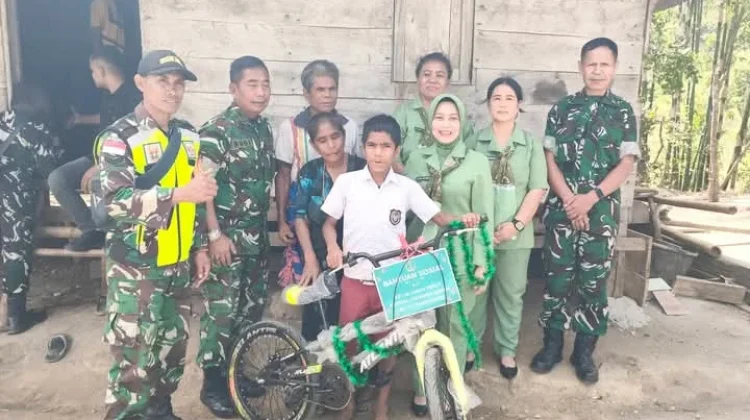 Dari Kisah Viral ke Aksi Nyata, Persit KCK Hadir Membantu Yafet dan Teman Sekolahnya