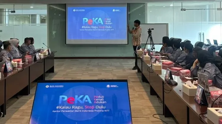 BI NTT Bekali Pegawai BP3MI Literasi Keuangan Migran