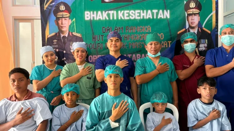 Sambut Hari Bhayangkara ke-80 Polda NTT Hadirkan Layanan Kesehatan Gratis