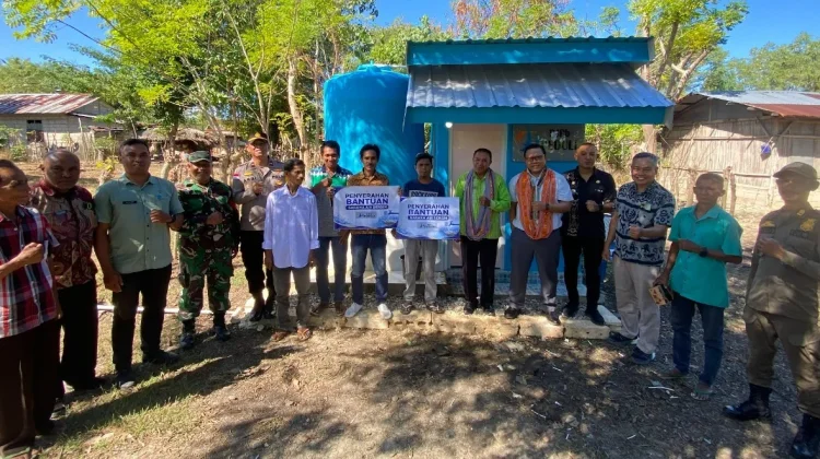 DJPb Peduli, Hadirkan Sarana Air Bersih bagi Masyarakat Sulamu, Kabupaten Kupang