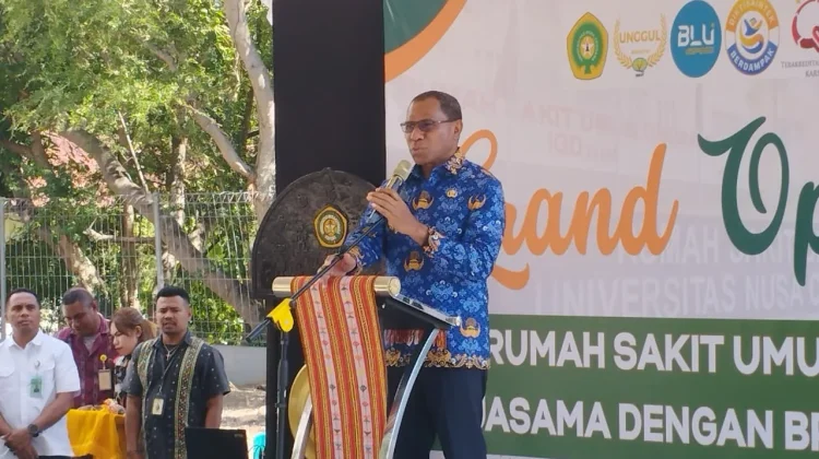 RS Pendidikan FK Undana Resmi Beroperasi Layani Peserta BPJS