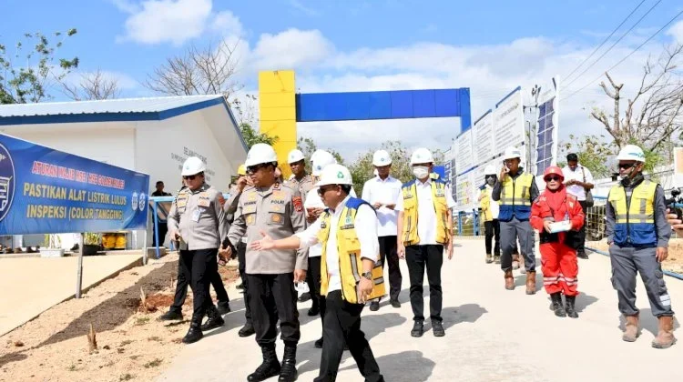 Kapolda NTT Tinjau Pembangunan Sekolah Rakyat di Kab Kupang