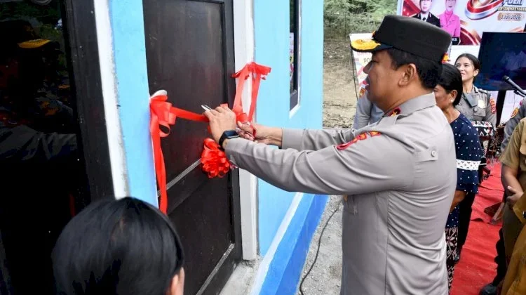 Program Rumah Harapan Polda NTT Bantu Warga Desa Takari Kab Kupang