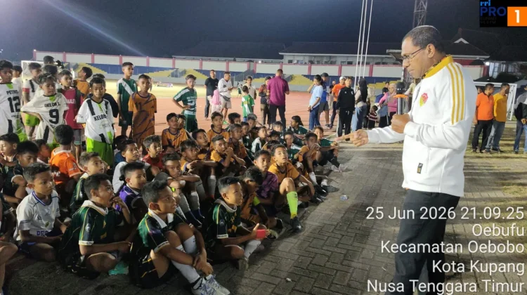 Wagub NTT Apresiasi Piala Tidar Pembinaan Sepakbola Usia Dini