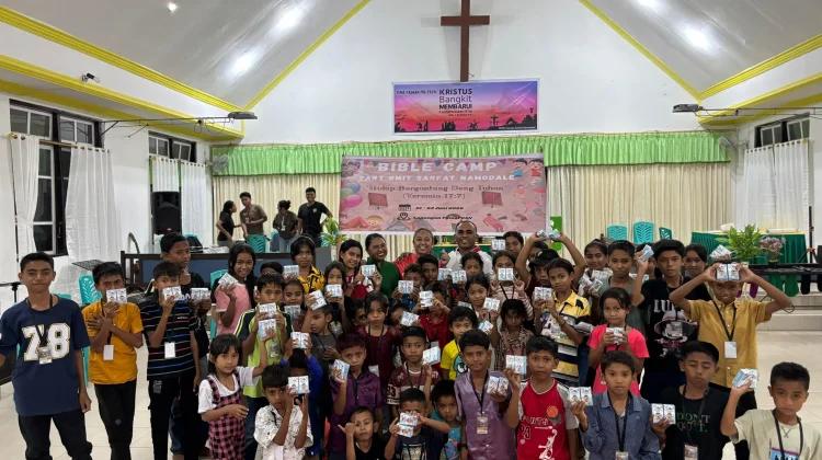 Simson Polin Ajak Anak-anak Wujudkan Cita-cita dengan Iman