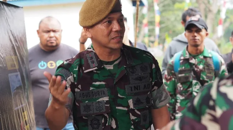 Komandan Pussenarmed TNI AD Kunker ke Batalyon Armed 20/BY