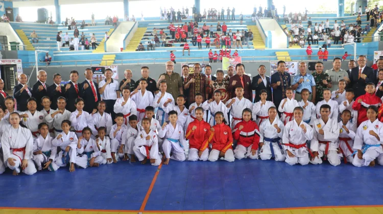 Wagub NTT Buka Kejuaraan Karate Shoto-Kai Open Piala Gubernur 2026