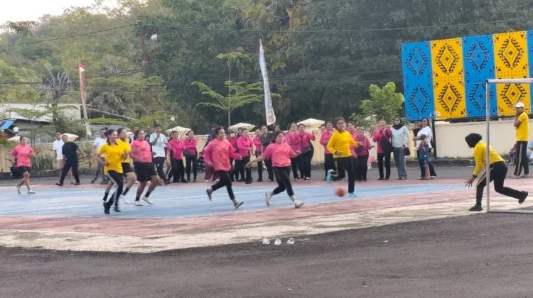 Rangkaian Hari Bhayangkara Diisi dengan Pertandingan Futsal