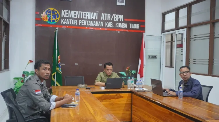 Kantor Pertanahan Sumba Timur Perkuat Sinergi Reforma Agraria Melalui Rapat GTRA