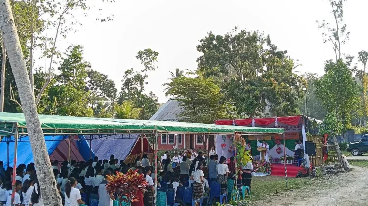 Wabup Sumba Barat Buka Pekan Iman Anak Remaja Tingkat Klasis